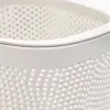 【CL】26Q3#636 White perforated sanitation and medical desktop trash can, sanitation bucket, household bathroom storage container Specification image